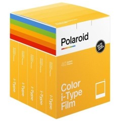 Polaroid i-Type Color Instant Film ASA 640 - Capture Life's Moments with Vibrant Images!